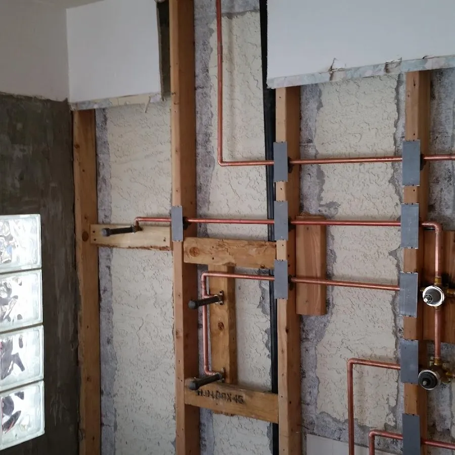 Copper pipe installation for Burst Pipe Repair in Oak Point